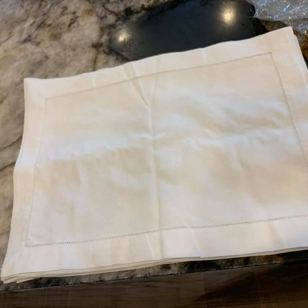 Set of 12 20x20 linen napkins